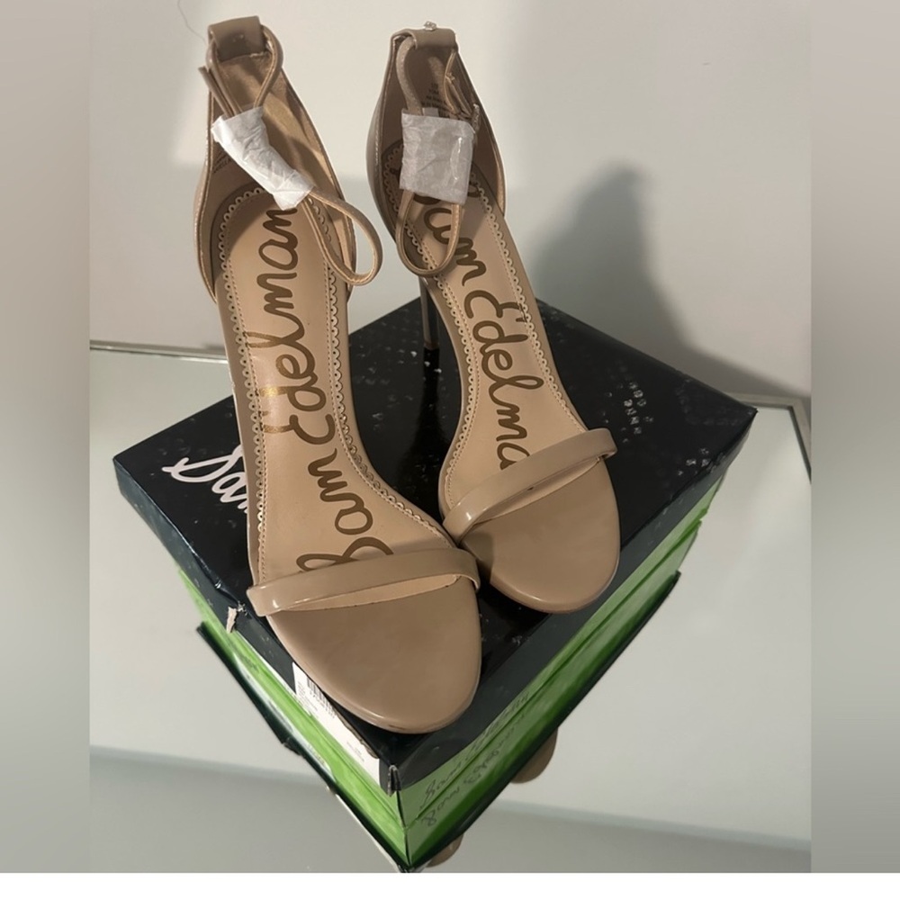 Brand new Sam Edelman high heels in tan color , size 10